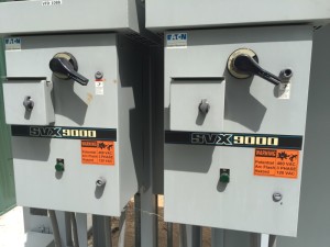 landfill gas flare power controls
